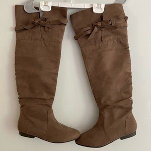 ✨Brown knee high boots